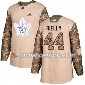 Adidas Maillot de Hockey Toronto Maple Leafs Morgan Rielly 44 2017-2018 Camo Veterans Day Practice Authentic - Homme